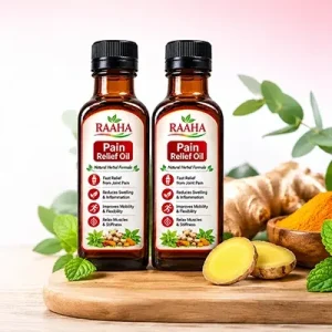 Raaha Pain Releif Oil Premium Pack (Double)