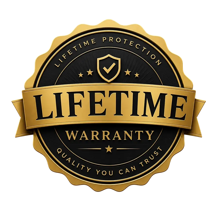 Lifetime Warranty Badge